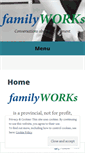 Mobile Screenshot of familyworksbc.com